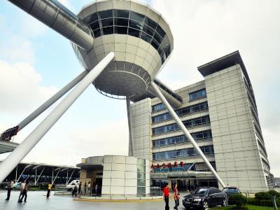 Da Zhong Hotel Indoor Stadium Xuhui Шанхай Екстериор снимка