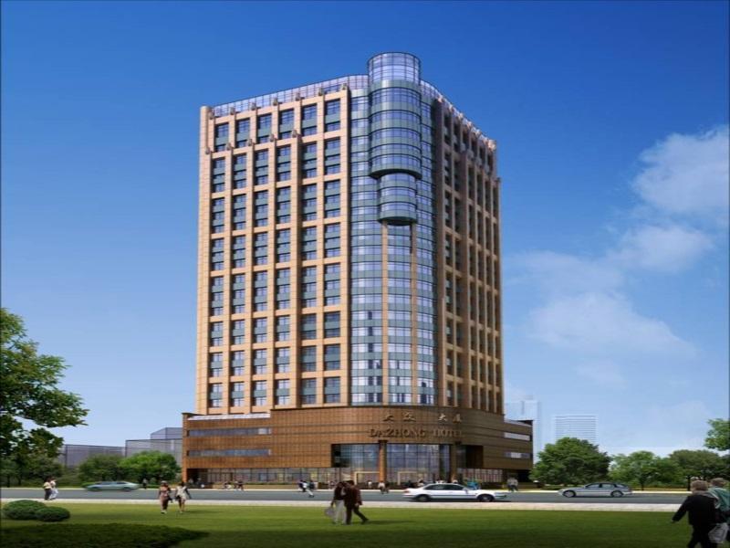 Da Zhong Hotel Indoor Stadium Xuhui Шанхай Екстериор снимка